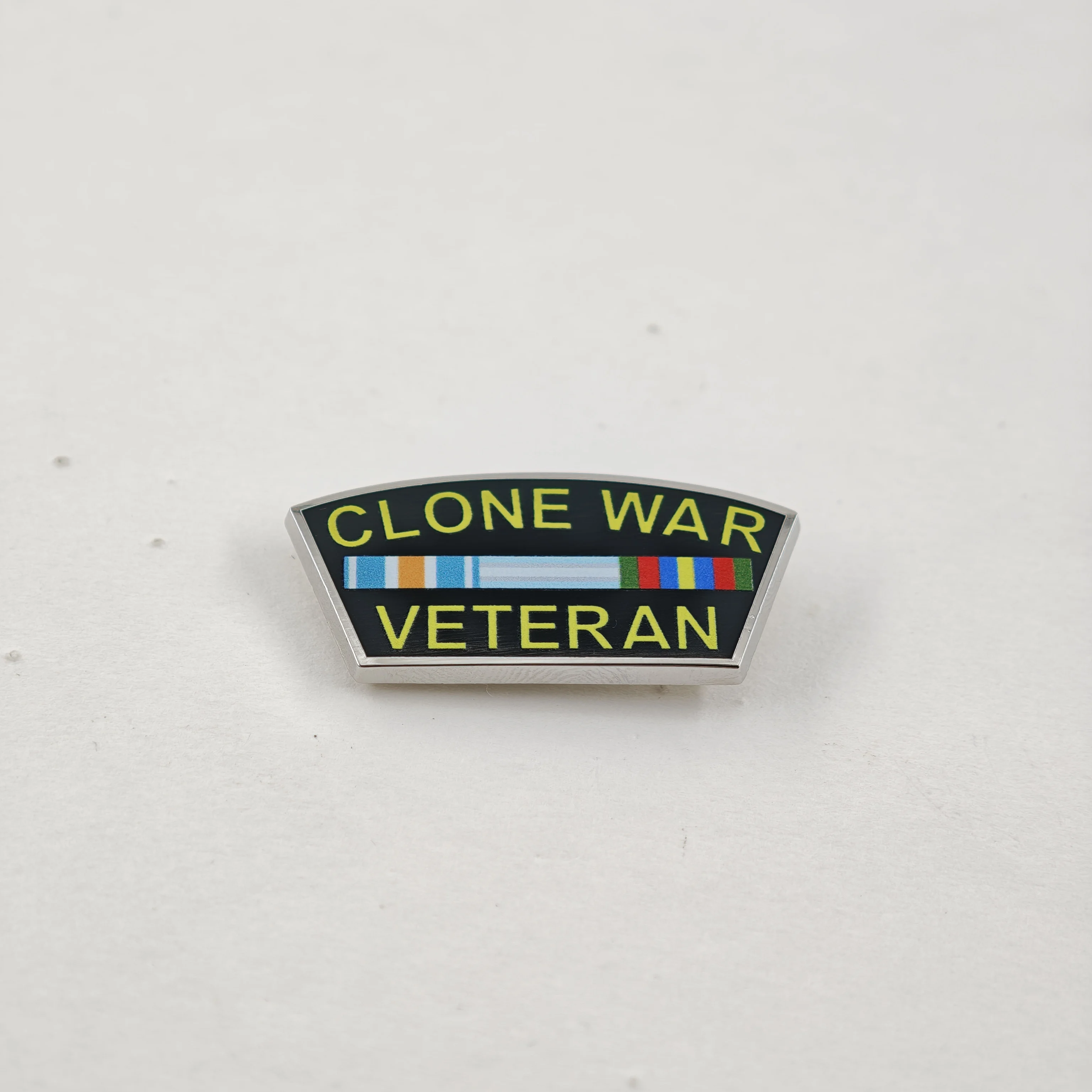 Clone-War Veteran Metall-Emaille-Pin Galaktische Republik Soldatenabzeichen Kampagnenband Brosche Anstecknadel Fangeschenk – Detail 12