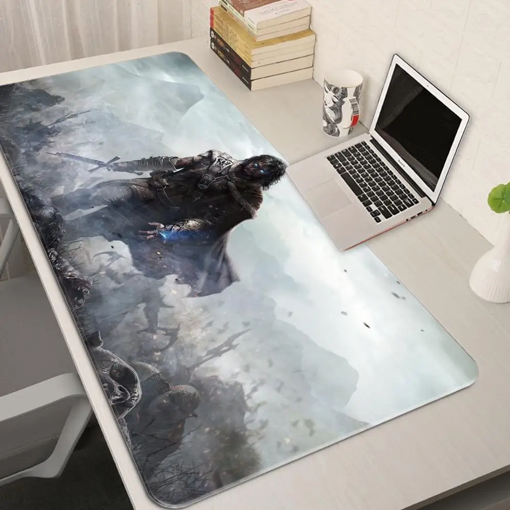 A-Shadow Of Mordors M-Middle-earths Mouse Pad Rubber mouse pad large animation e-sports game mat MS two-dimensional large table