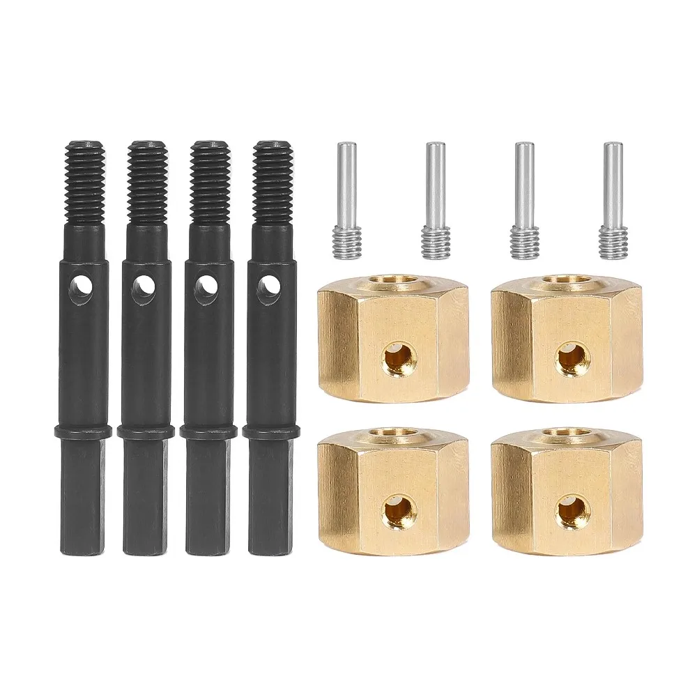 Croboll MK07 JK07 4WD 1/7 RC CAR تعديل وترقية ملحقات Op النحاس توسيع موصل عمود الإخراج