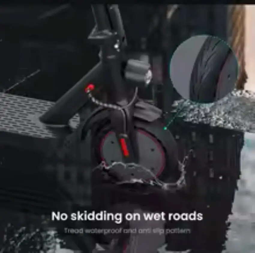 IScooter i9 سكوتر كهربائي 350 واط سكوتر للبالغين 7.5Ah 30 km/ساعة سكوتر قابل للطي 8.5 بوصة العسل الإطارات سكوتر الكهربائية