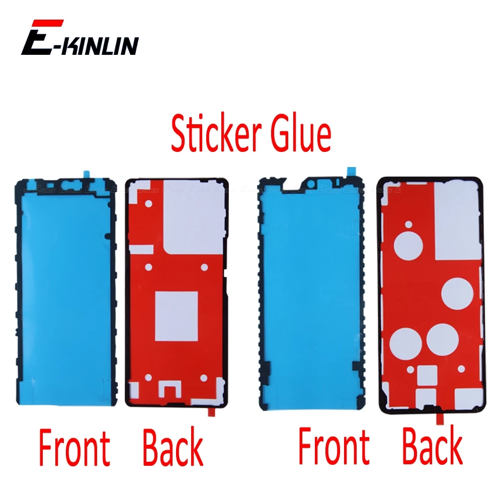 Для Vivo T1 5G Pro T1x 4G T2 T2x T3 Lite T3x ЖК-экран Задняя крышка корпуса Клейкая наклейка Лента Клей Запасные части