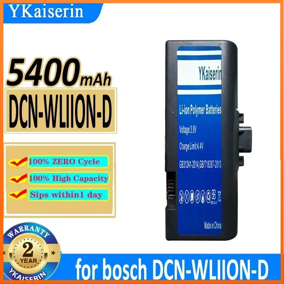 5400mAh YKaiserin DCNWLIIOND Battery for Bosch DCN-WLIION-D Wireless Conference Microphone Portable Batteries for Cell Phone