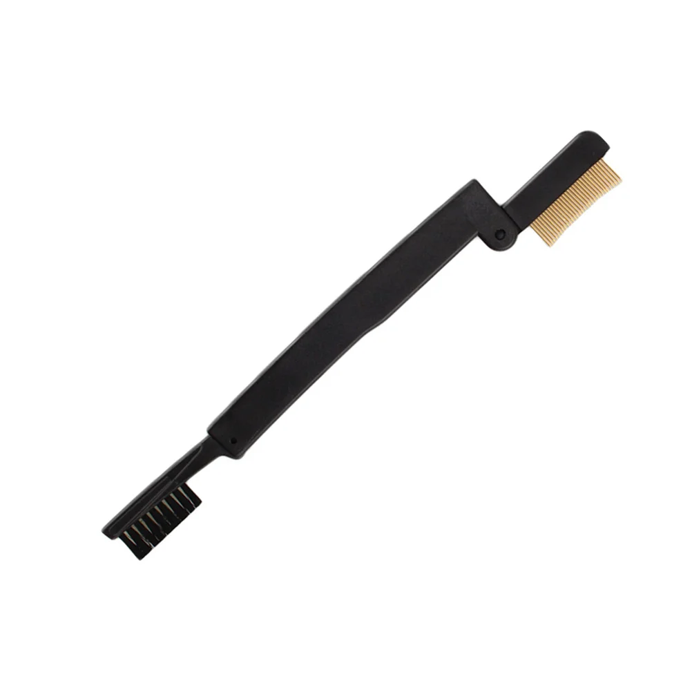 مشط حواجب قابل للطي رموش على الوجهين للنساء أداة مكياج محمولة صغيرة الحجم للسفر أساسية قابلة للتنظيف عن طريق الحاجب المائي #2