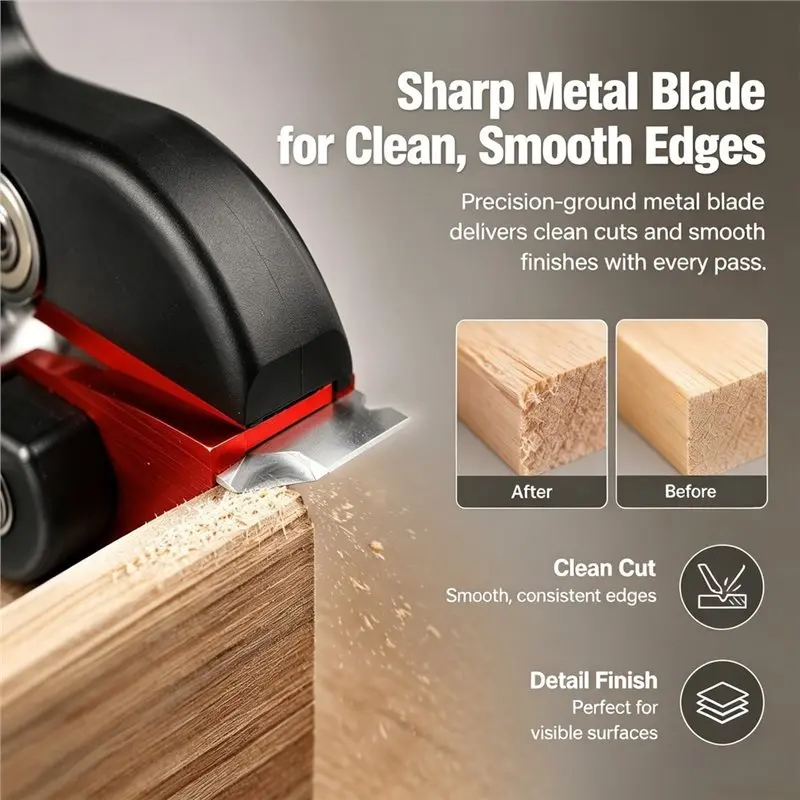 T19C Dual Offset Bearings For Laminate, Plastic& Thin Sheet- Upgraded Edge Banding Cutter-Wood/Metal Panel Cutting Tool