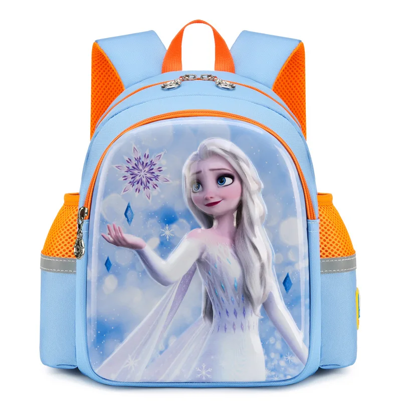 Disney New Frozen Girl Kindergarten Bag Elsa Anna zaino ortopedico a spalla per studenti primari regali per bambini Mochilas Escolares