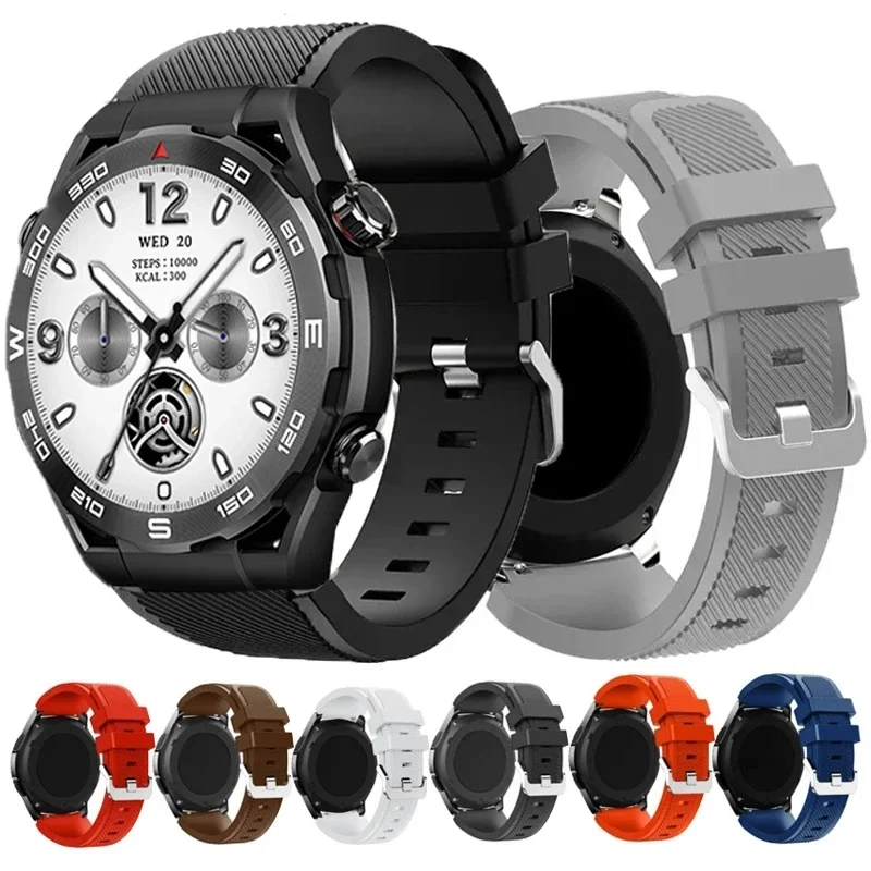 22mm Silicone Band For Haylou watch R8 S8 RS3 Watchband For Haylou Watch 2 Pro/LS02 Pro LS05/GST/GST Lite/ Solar Plus RT3 Strap