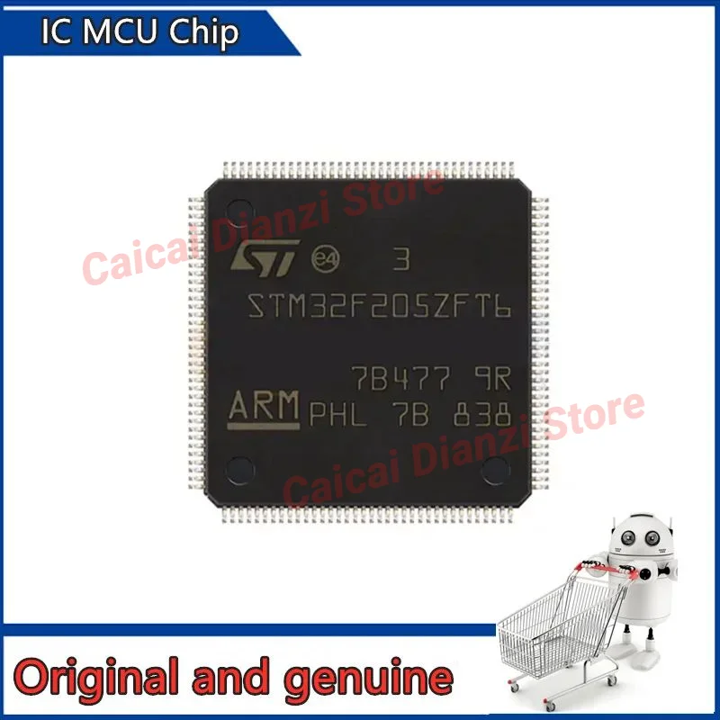 

STM IC STM32F205ZFT6 STM32F205ZF STM32F205 STM32F STM32 MCU Chip LQFP-144 Electronic Components