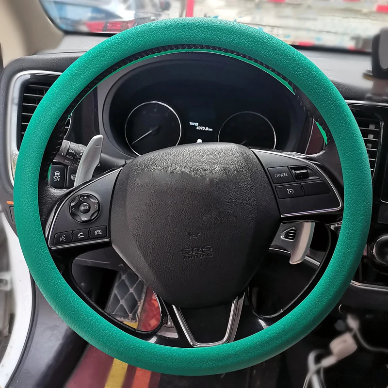 

Car Silicone Steering Wheel Cover Car Accessories For Audi BMW KIA SEAT Skoda Peugeot Ford LADA Suzuki Mazda Nissan Toyota etc.