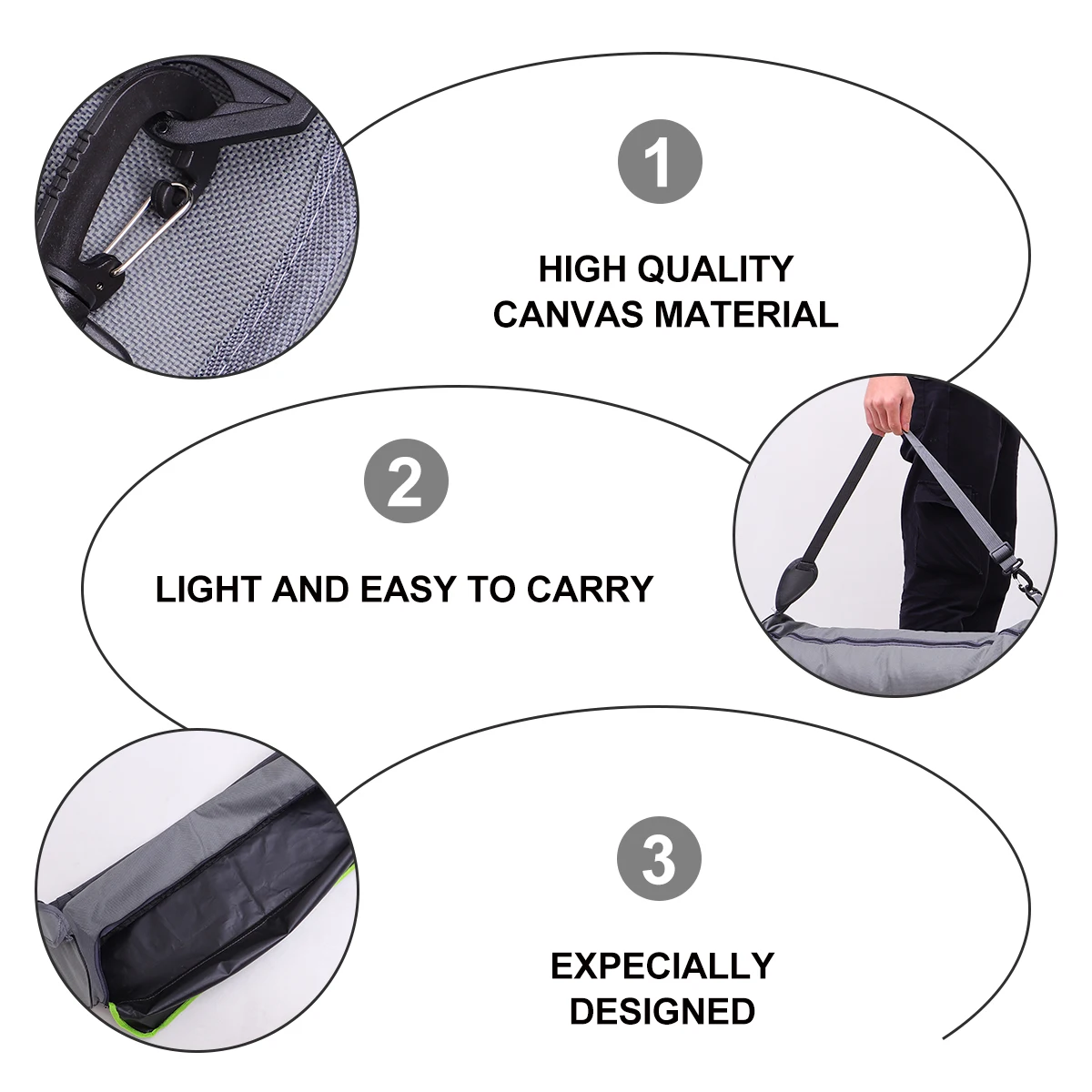 

Yoga Bag Shoulder Tote Mat Storage Print Mats Sports Bags Men Gym Canvas Zip with Holder