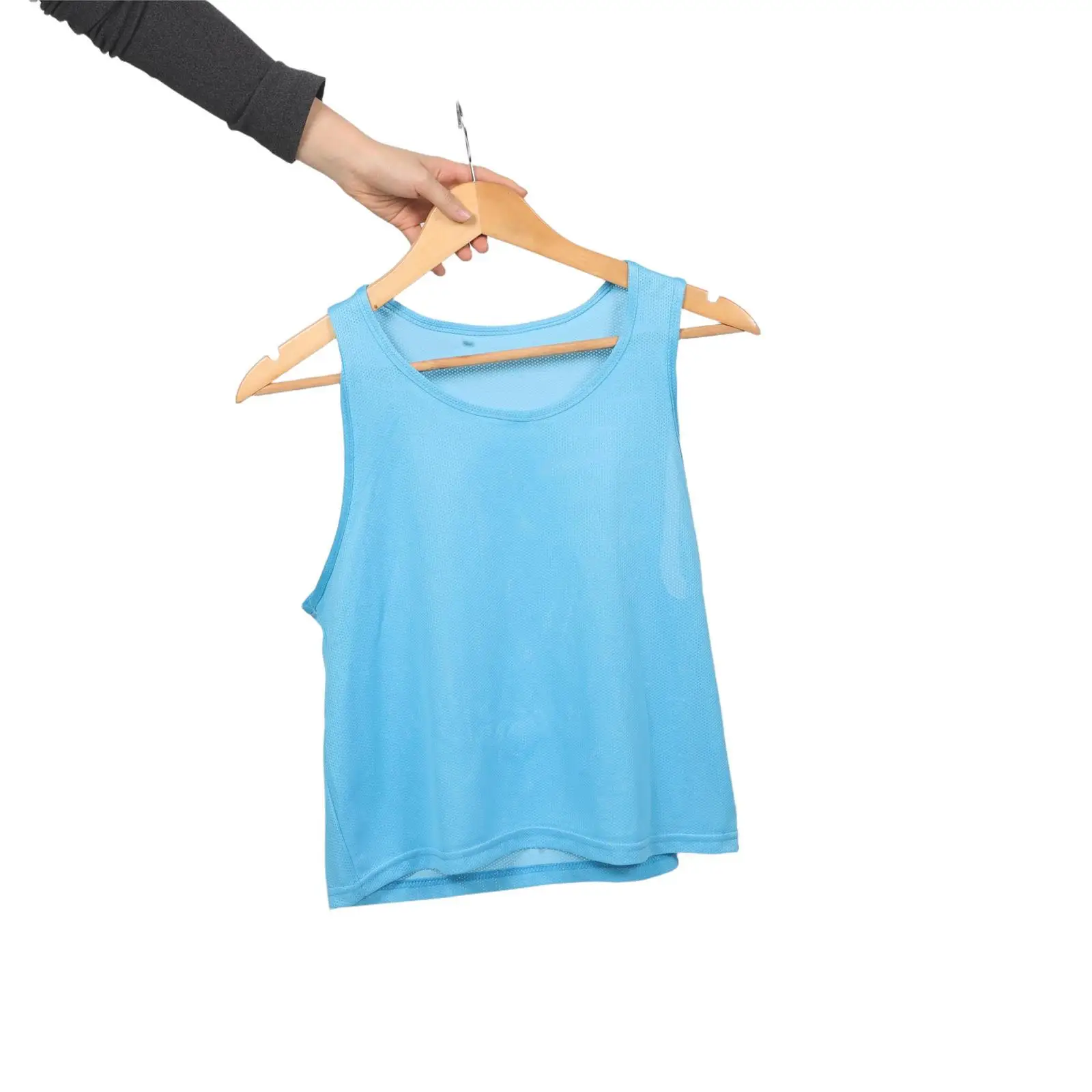 سترة تدريب خفيفة الوزن قابلة للتنفس، قميص رياضي بدون أكمام للجري واللياقة البدنية للرجال والنساء