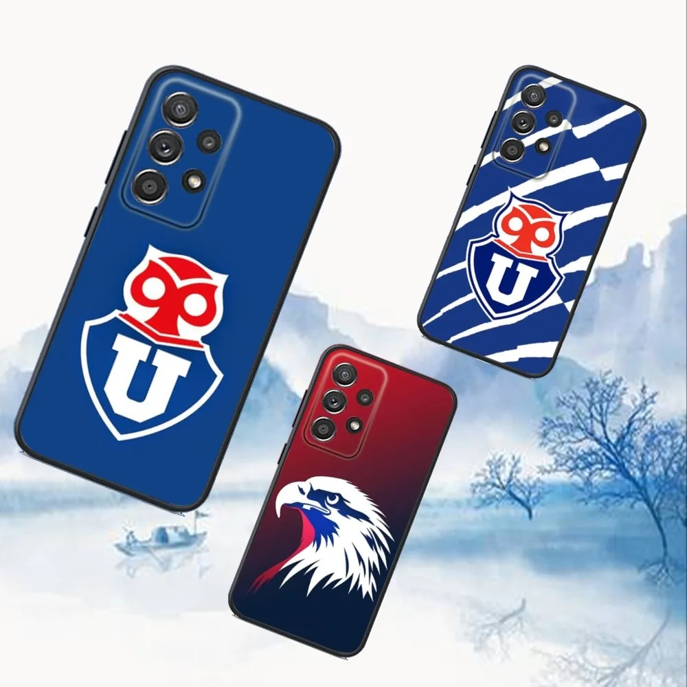 

Chile U-University Logo Phone Case For Samsung S25,S24,S21,S22,S23,S30,Ultra,S20,Plus,Fe,Lite,Note,10,9,5G Black Cover