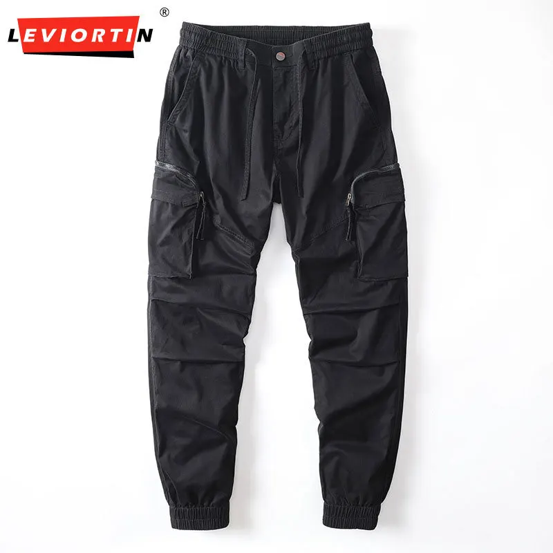 

Cargo Pants Multi-Pocket Versatile Men's Long Pants Spring Autumn Ins Trend Brand Khaki Pants Camouflage Casual Slim Fit Jogger