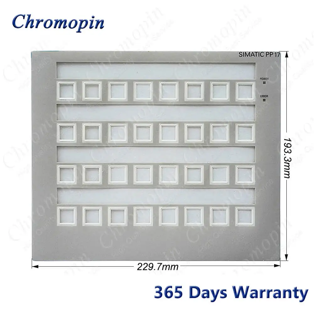 Membrane Overlay for PP17-II 6AV3688-3ED13-0AX0 6AV3 688-3ED13-0AX0 Membrane Keypad Keyboard Film Keysheet Button