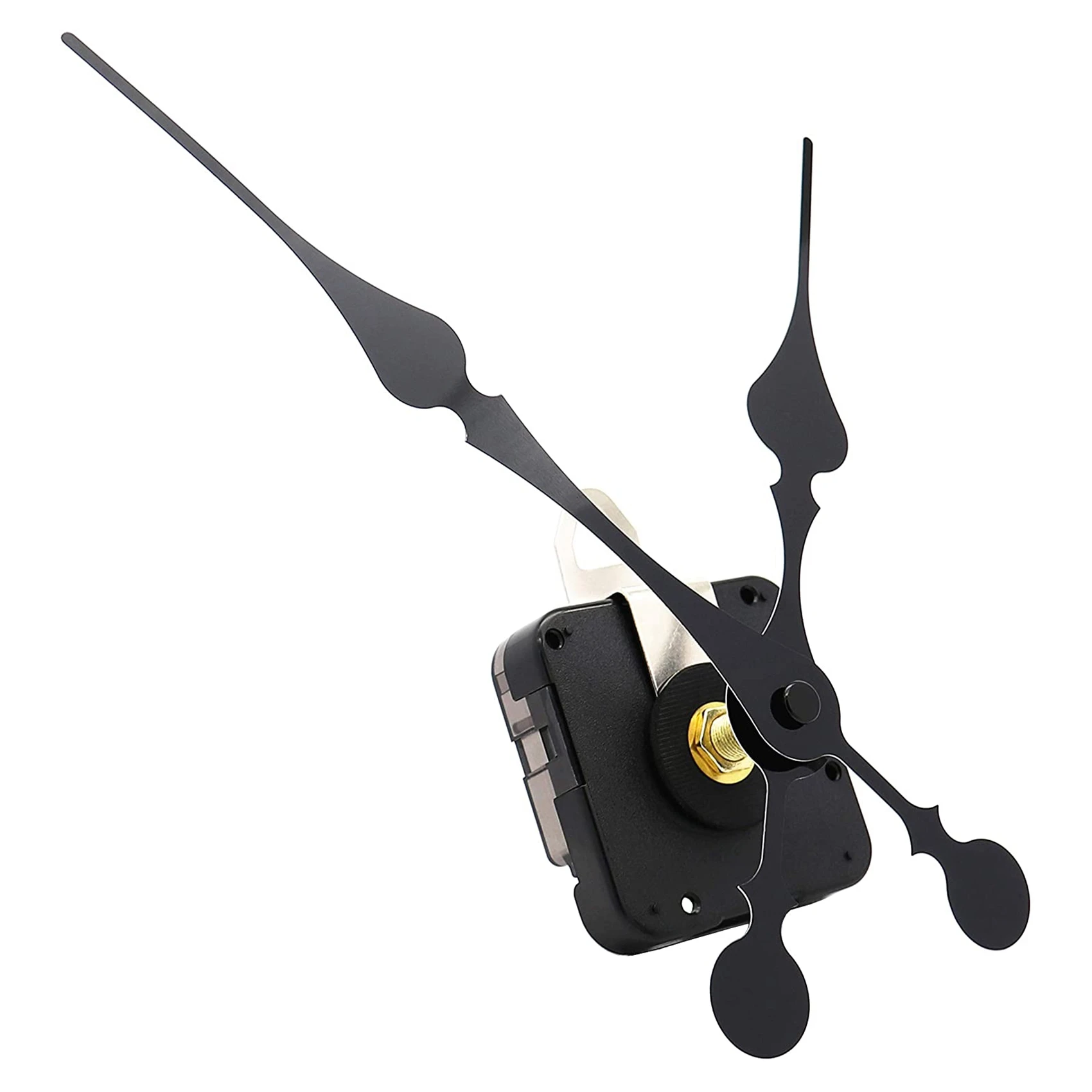 16mm quartzo diy relógio de parede kit motor mecanismo movimento grande pá peças reparação movimento substituição