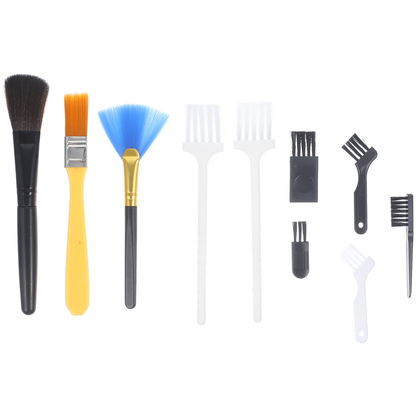

10pcs Cleaning Brush Computers Keyboards Dust Removal Tool Camera Cleaner Home Office Electronics Maintenance