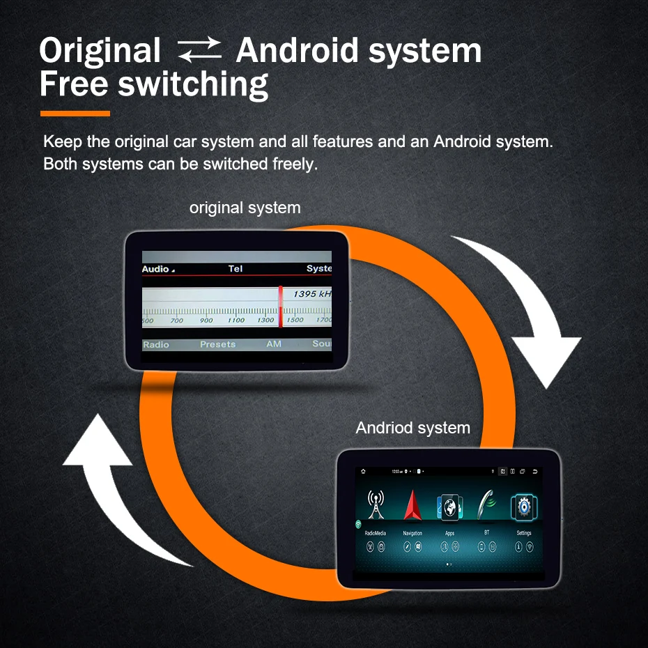 9 Zoll Snapdragon 8-CORE Wireless Carplay Android 15 Autoradio-Bildschirm für Mercedes Benz ML W166 GL X166 GL550 Bluetooth Autoradio GPS Multimedia Player WLAN 4G LTE – Detail 11