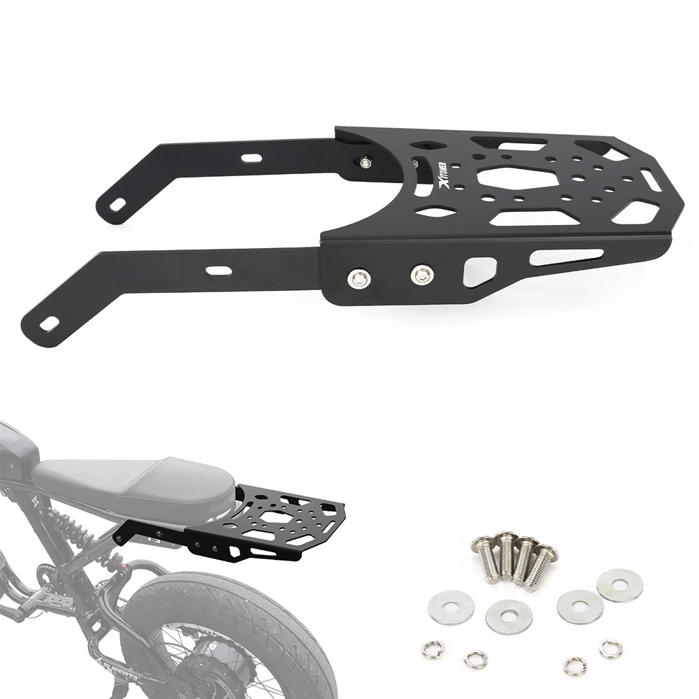 Electric Bike Rack Luggage Rack For Super73 R Series Super 73 R Series Rear Carrier Rack Cargo Frame Top Case Tail Bag Support