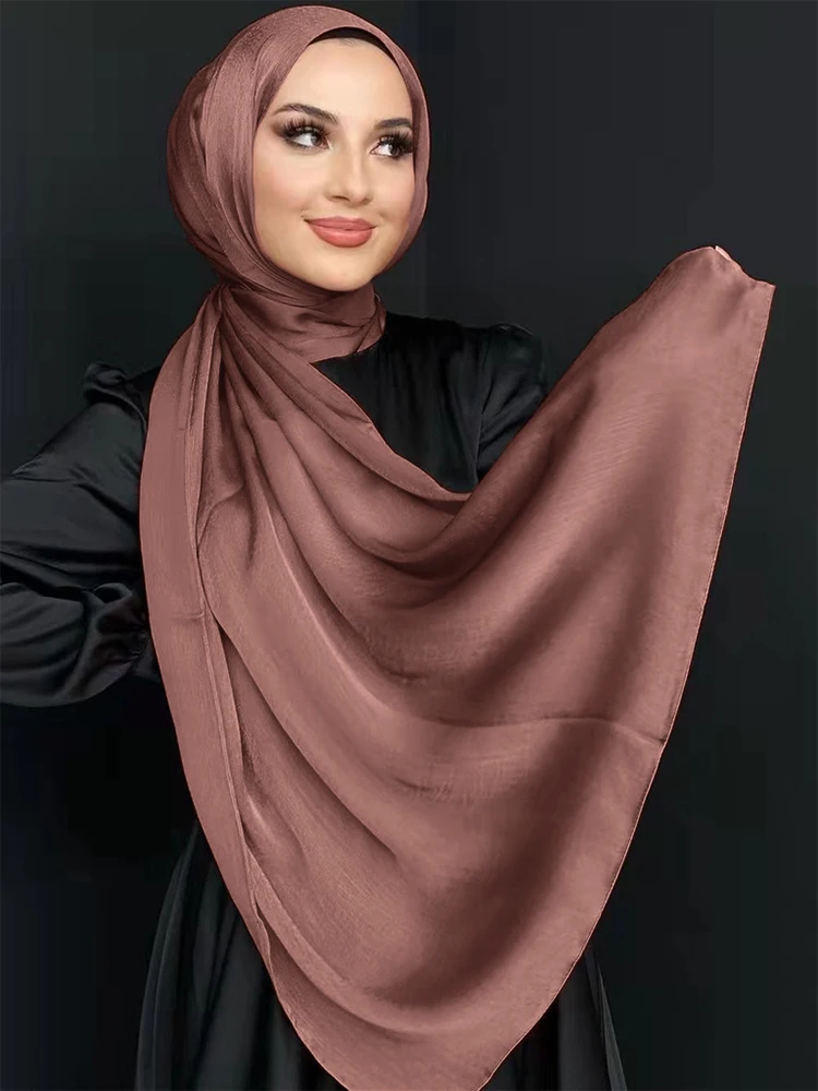 1PCS Plain Solid Modal Jersey Scarf Hijabs Women Instant Turban Muslim Shawl Scarf Maxi Wrap 180*70CM