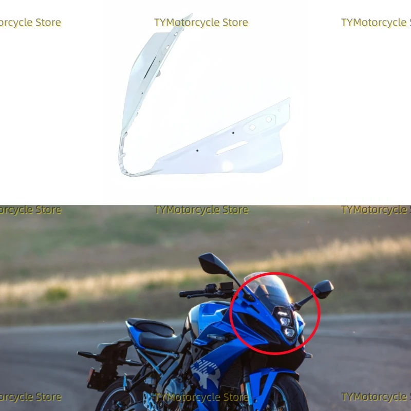 Motorcycle Front Headlight Hood Fairing Panel Cover Nose Head Cowl Fit For Suzuki GSX-8R GSX 8R GSX8R 2023 2024 2025