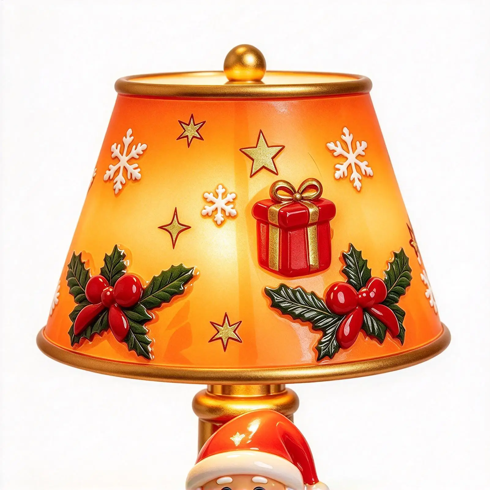 Christmas Lamp Christmas Santa Claus Retro Desk LED Night Light Bedside Lamps For Home Living Room Kitchen Entryway Apartment