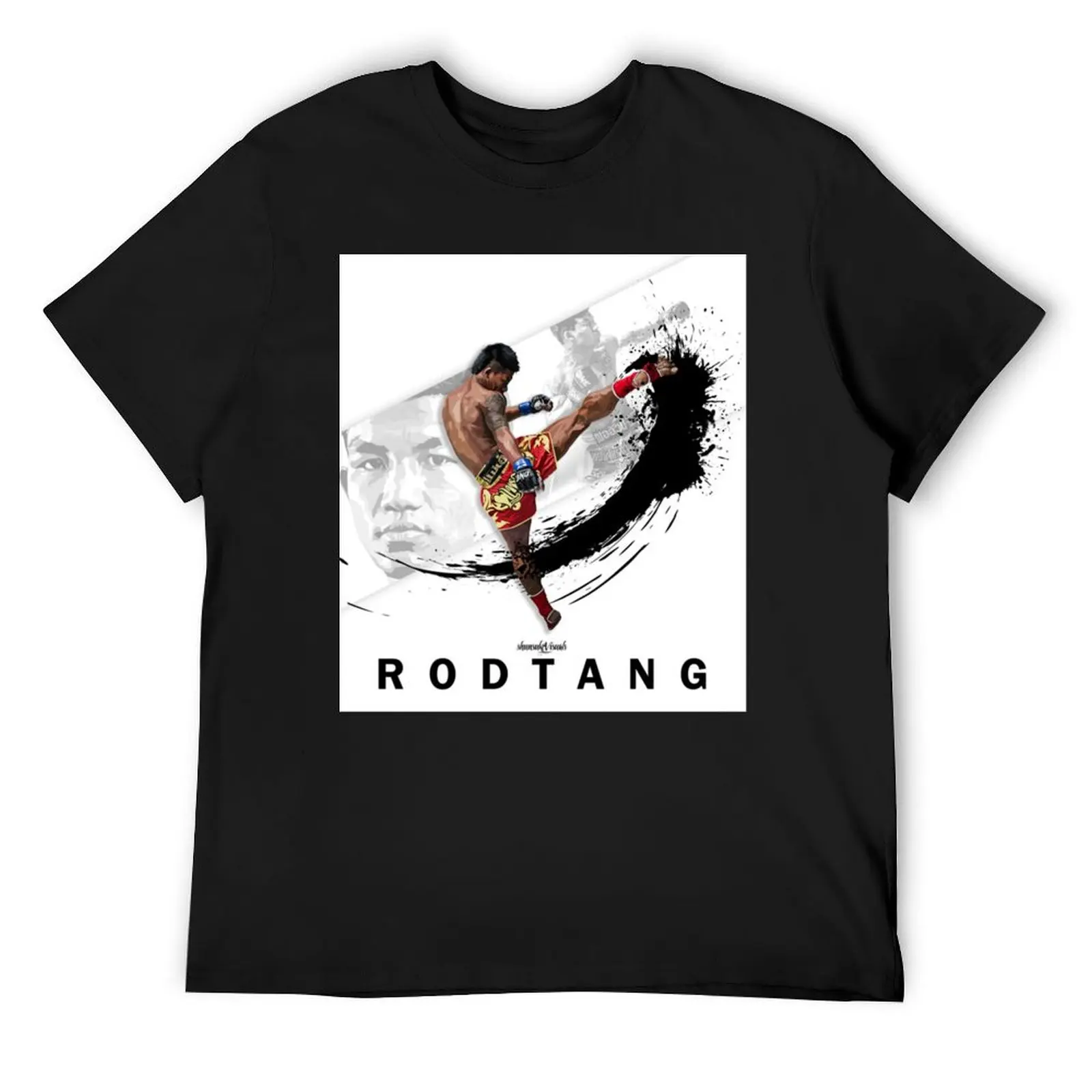 RODTANG Muaythai White Artwork by shunsukevisuals Essential T-Shirt designer shirts vintage clothes mens t shirt