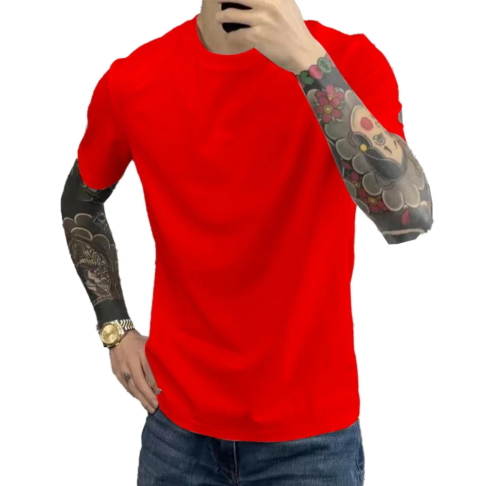 

Casual Gatherings Black Short Sleeved Shirt Solid Color Shirt Solid Color Tee Versatile Top Lightweight Fabric