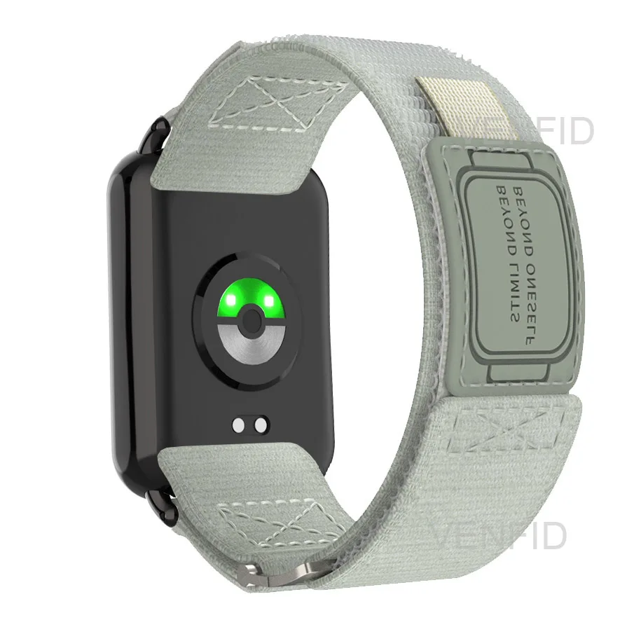 Neues Nylon armband für Xiaomi Mi Band 8 Pro Magic Buckle Uhren armband Schleife für Redmi Uhr 4 Verschluss