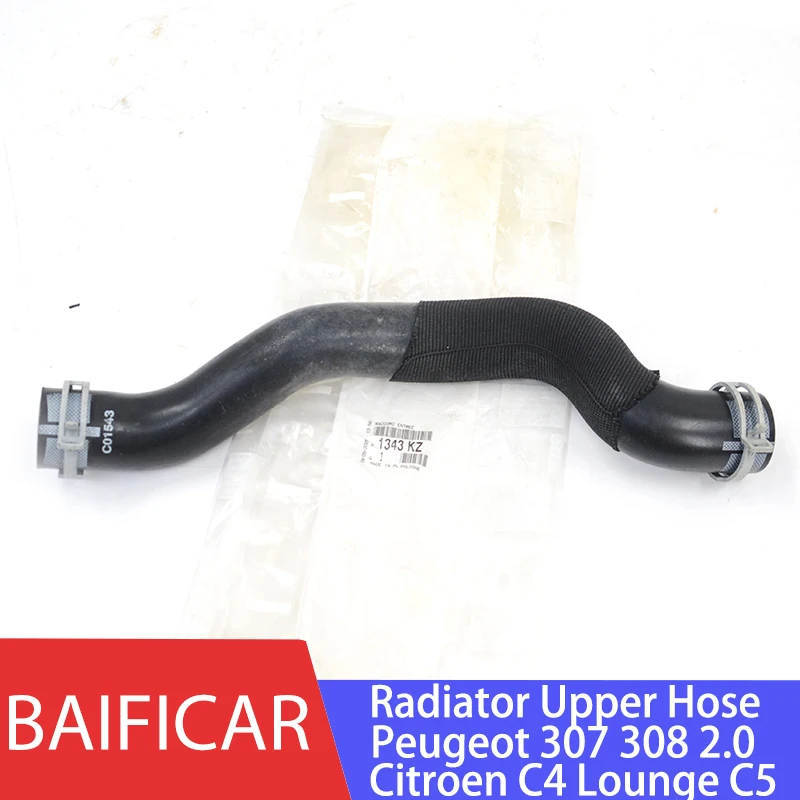 Baificar Brand New Genuine Radiator Upper Hose 1343KZ For Peugeot 307 308 2.0 Citroen C4 Lounge C5