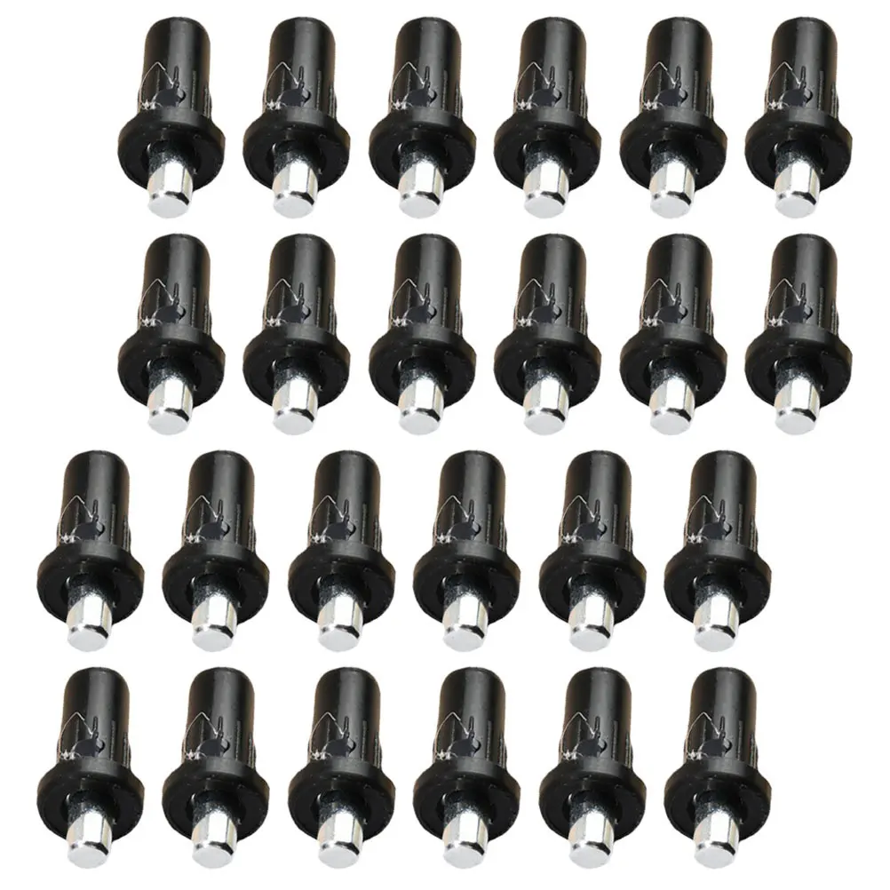 

100pcs Expansion Pin For Furniture Cabinet Door Shutter Repair Replacement Plastic Partition Latch Window Screen Plunger Pins