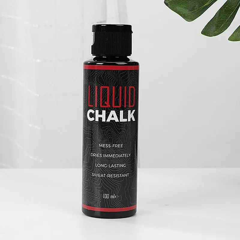 50/100ml Liquid Chalk Sports Magnesium Powder Fitness Weight Lifting Anti Slip Cream Grip WeightLifting Climbing Gym Sport