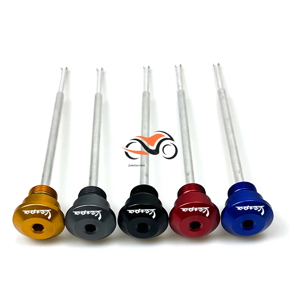 

For Piaggio Vespa Spring 150 Sprint 150 Motorcycle Oil Drain Dipstick Plug Fuel Depth Engine Oil Level Stick CNC Aluminum