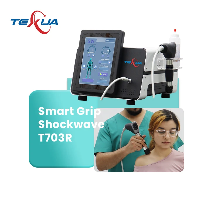 Portable Smart Controller Shock Wave Therapy Device for Veterinary Shock Wave Pain Relief Safety of Cat and Dog Treatment