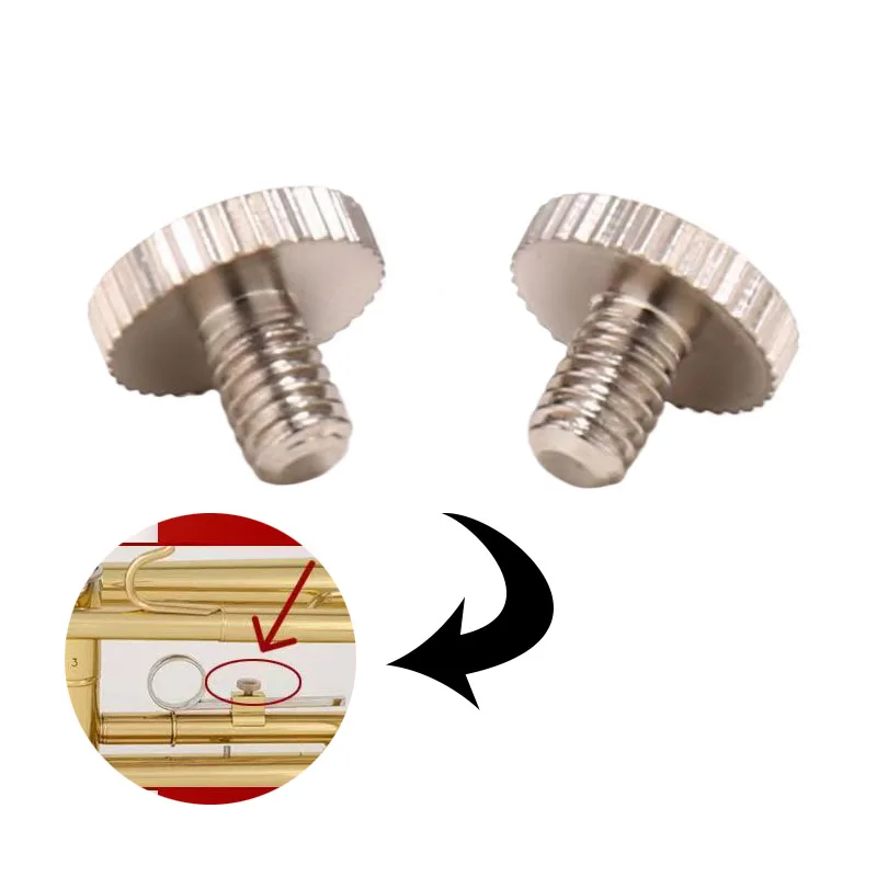 

Cornet, piccolo trumpet, bugle, universal hand ring screws, musical instrument repair parts