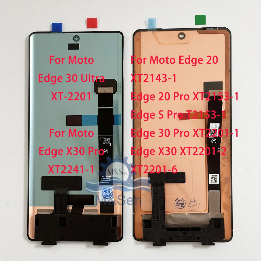 Oryginalny wyświetlacz LCD Oled do Motorola Edge 30 Fusion/ 30 Pro z ekranem dotykowym do Edge 30 Ultra Edge 30 NEO/30 Lite X30 Pro Frame — zdjęcie produktu 5