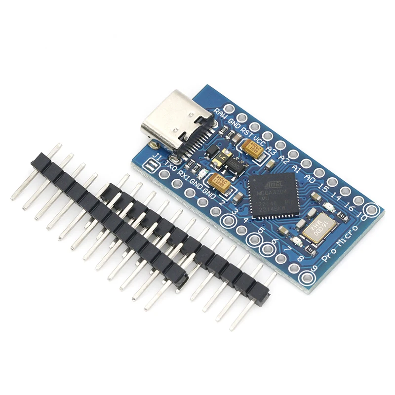 Pro Micro adopts Atmega32U4 usb update program 5V/16M single-chip microcomputer development board