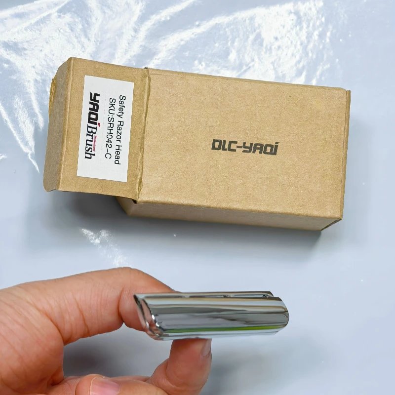 2026 New Arrival！YAQI Excalibur Single Edge Chrome Color AC Safety Razor Head for Men