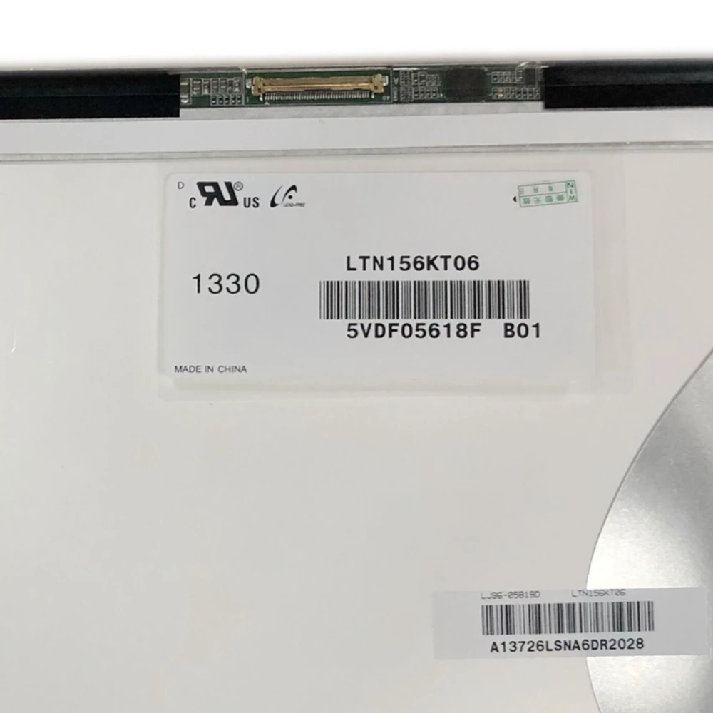 

LTN156KT06 B01 LTN156KT06-B01 15.6 1600x900 LCD SCREEN PANEL 40 PIN