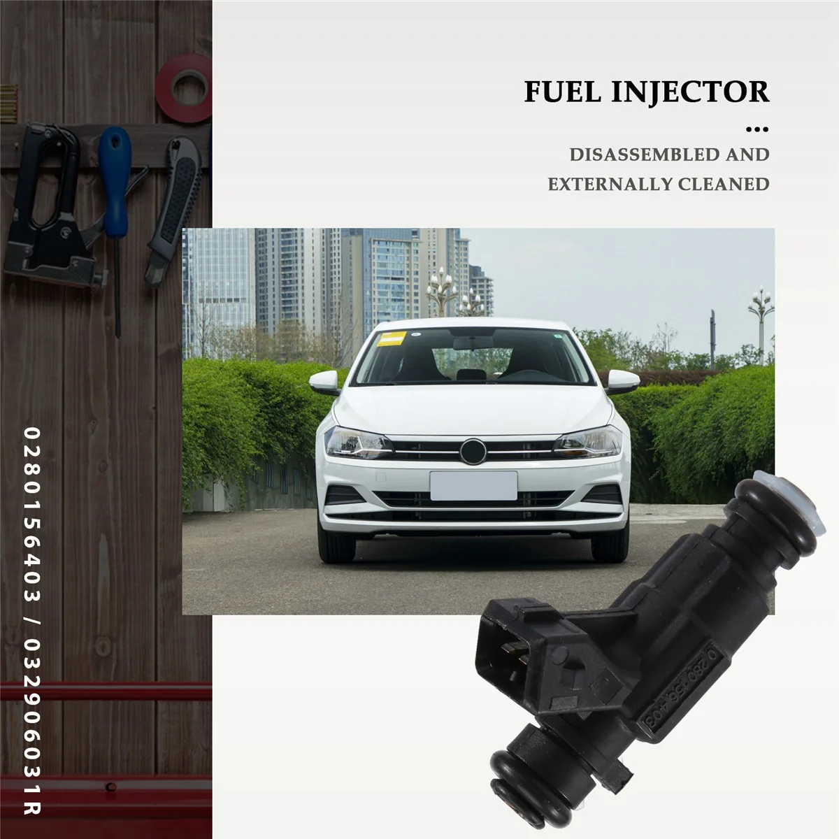 

4Pcs Fuel Injector Car Accessories for GOLF SAVERIO SPACEFOX VOYAGE-A77Q