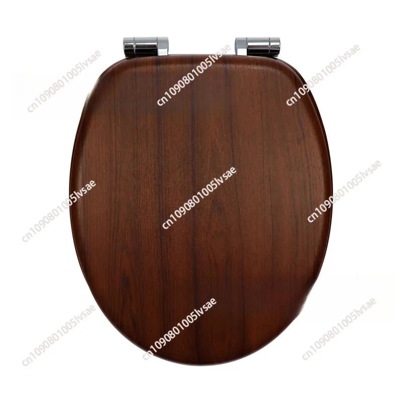 MDF wooden MDF toilet cover pvc sticker wood grain pattern with slow drop