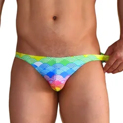 Costumi da bagno bikini a taglio super basso da uomo Slip da bagno Costume da bagno sexy Abbigliamento da spiaggia Costume da bagno da uomo Abbigliamento sportivo Pantaloncini Costumi da bagno da uomo