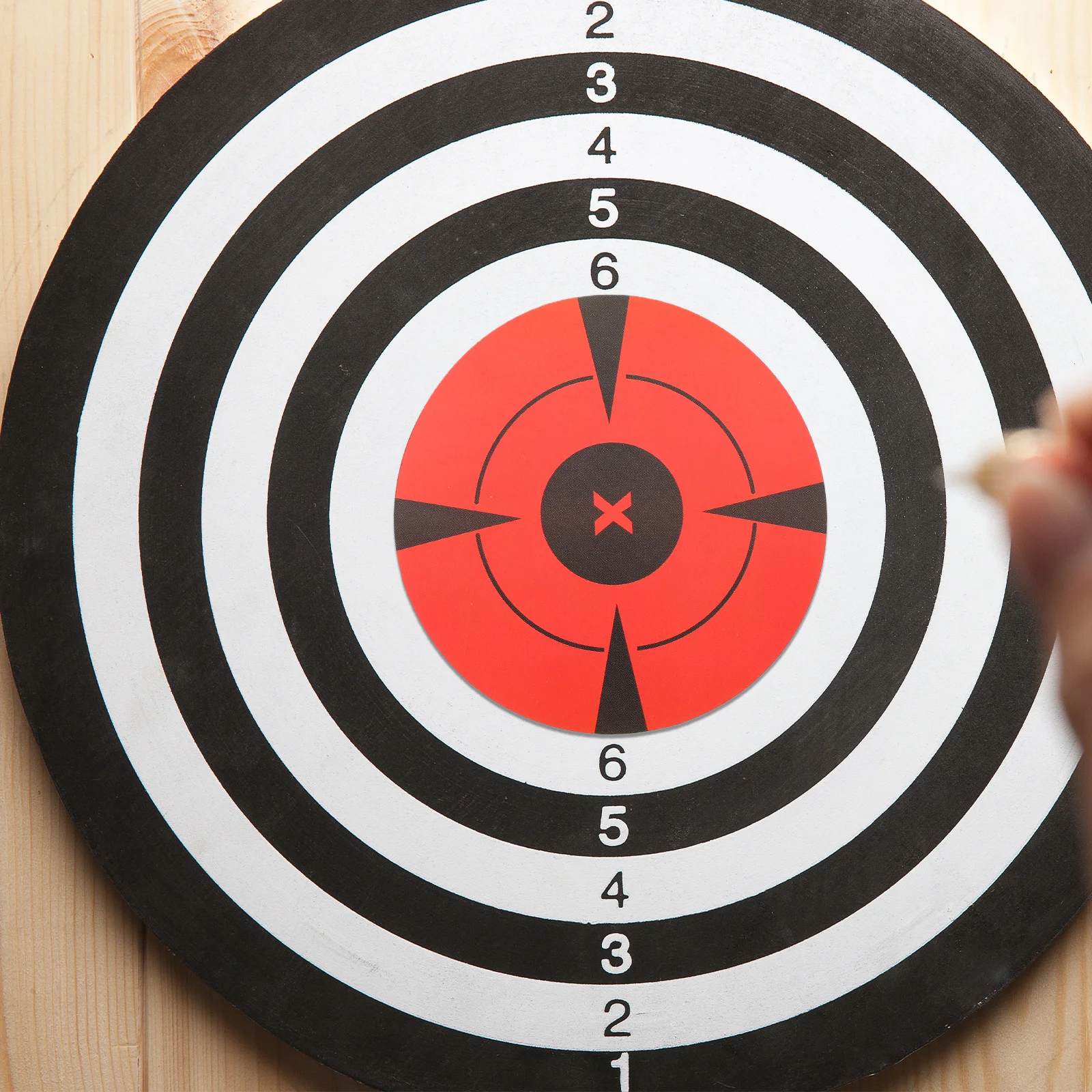 ملصقات بقعة الهدف، ملصقات إبداعية خفيفة الوزن وسهلة الحمل، ملصقات فلورسنت لأهداف الشارات الخارجية #2