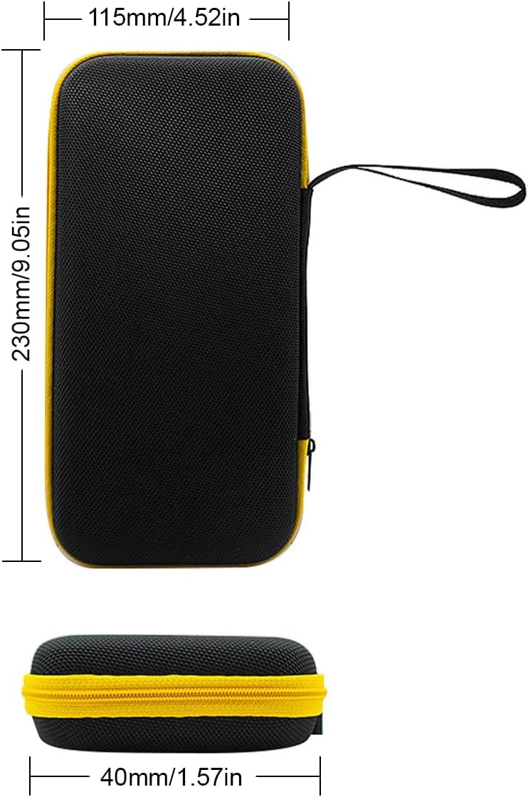 Carrying Case for RG505 Console Handheld Game Double Layer Sponge EVA Carrying Box for Anbernic RG505