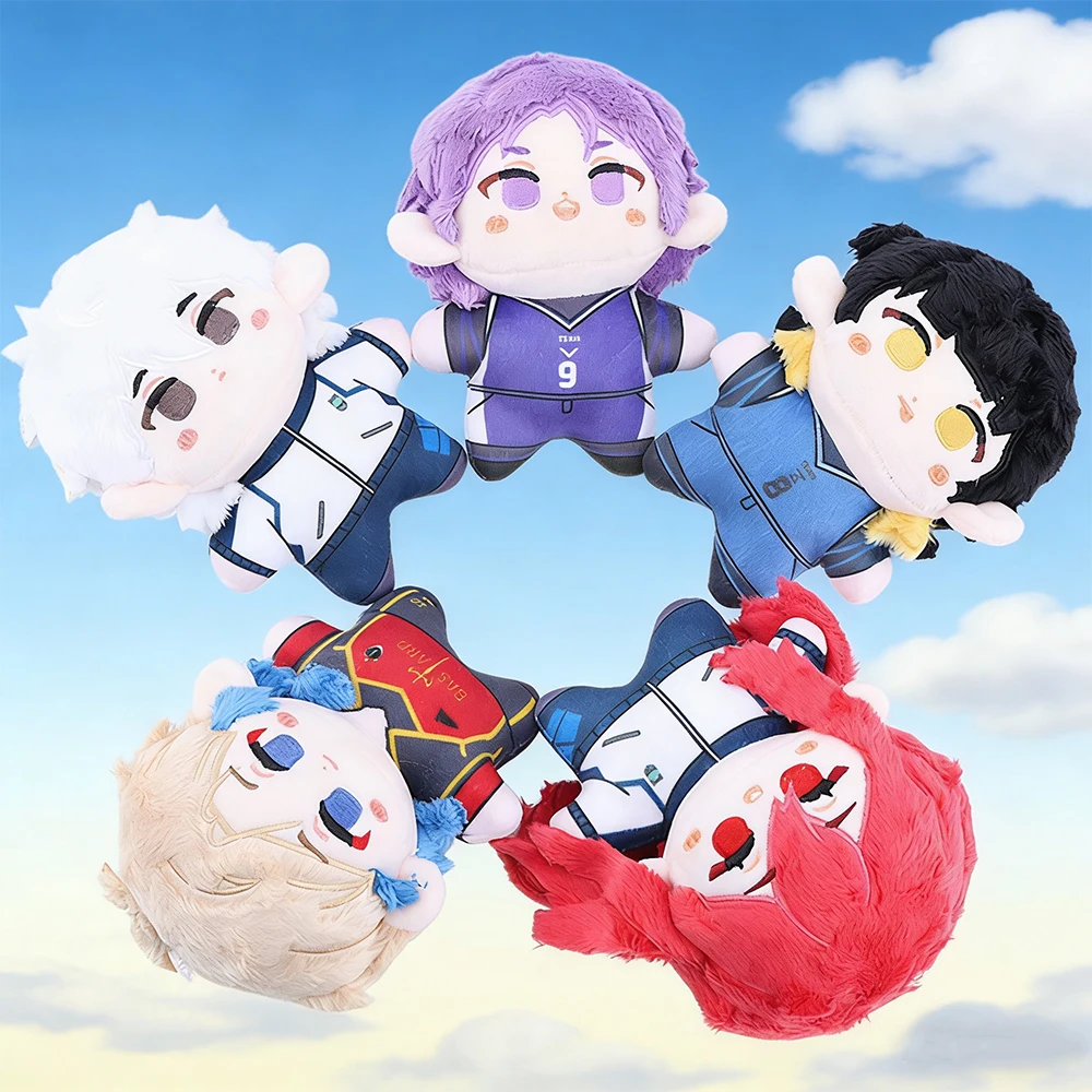 Anime Blue Lock Plush Toys Michel Caesar Mikage Reo Nagi Seishiro Chigiri Hyoma Bachira Meguru Cute Stuffed Starfish Body Dolls