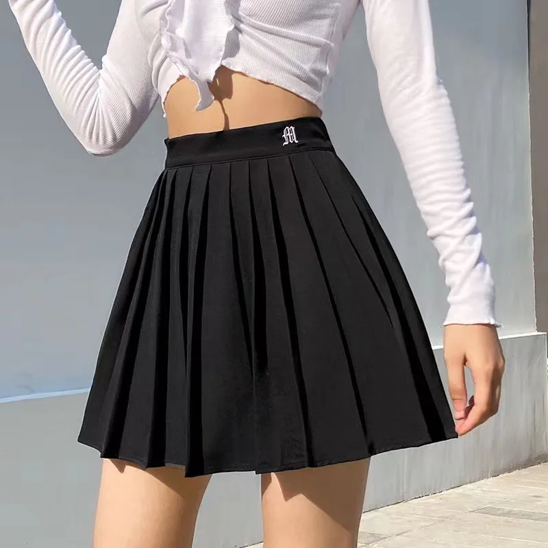 Sporty Yoga Short Skirt High Waist Outdoor Tennis Golf Pleated Skirt Half Body Skirt Anti-Light Cross-Border Design