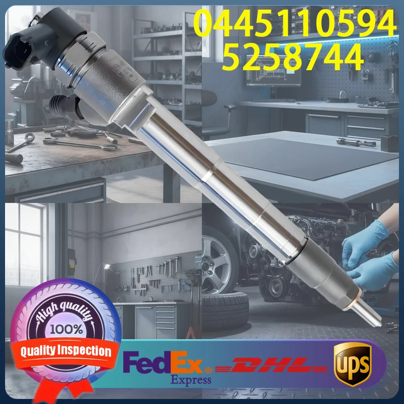 

0445110594 5258744 5309291 Common Rail Fuel Injector For Cummins ISF/ QSF 2.8 Engine GAZ Gazelle