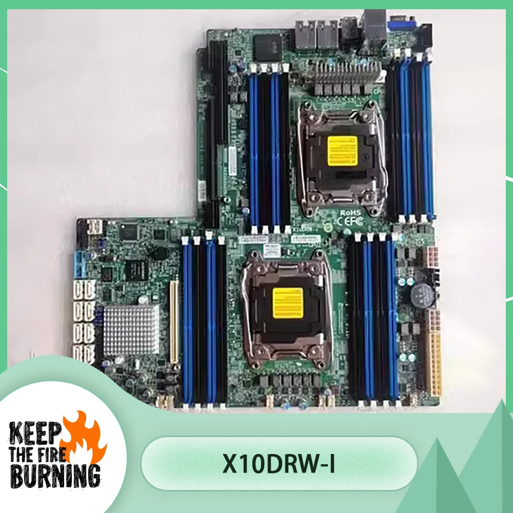 

Серверная материнская плата E5-2600 v4/v3 Family LGA2011 DDR4 X10DRW-i
