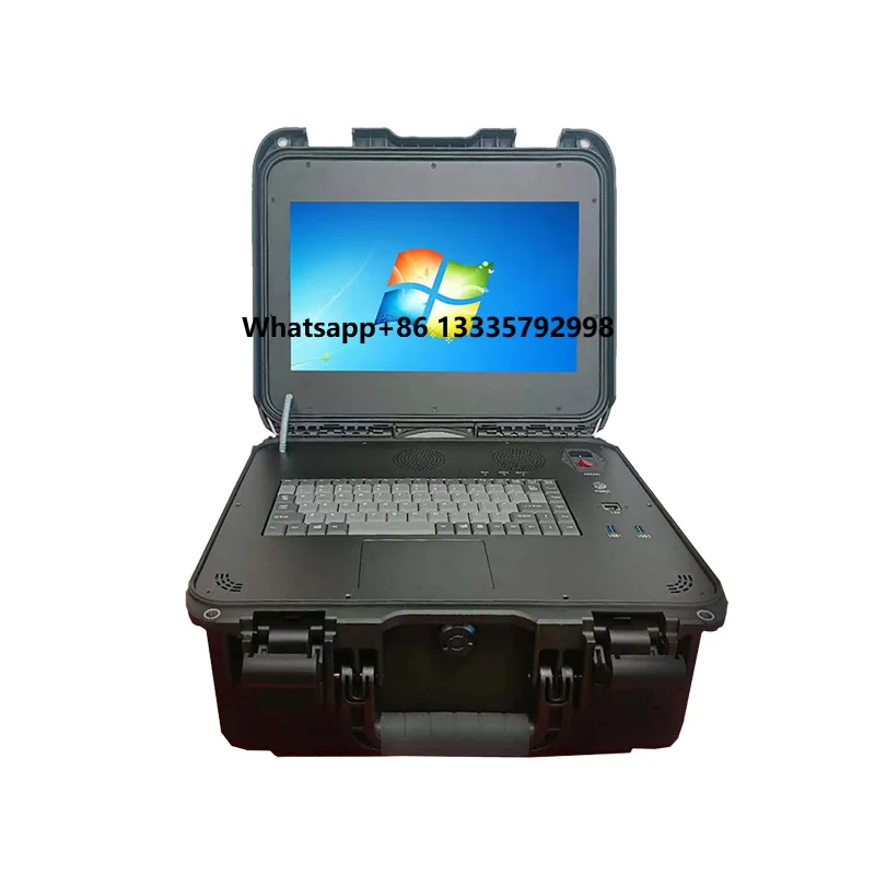 

Customizable Reinforced Design Integrated Screen and Keyboard Rugged Industrial Portable Computer Chassis