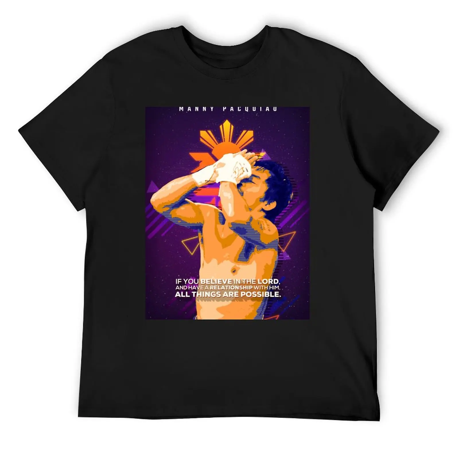

Manny Pacquiao Artwork T-Shirt T-shirts man plus size clothes graphic shirts for a boy mens graphic t-shirts pack