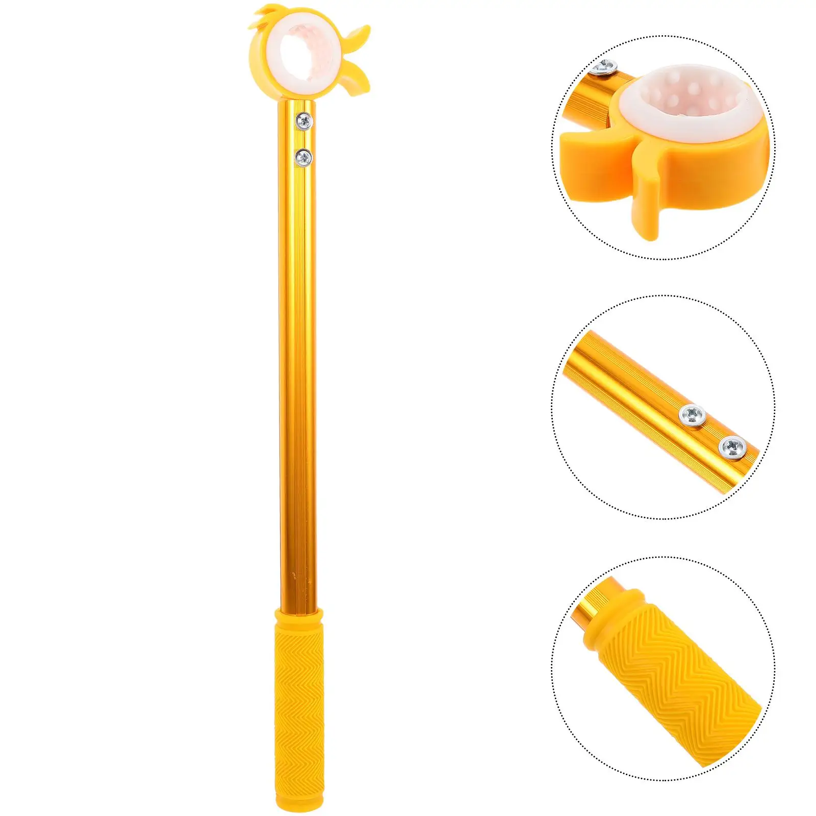 Telescopic Lever Window Poles Extendable Pull Wand Rod Hook Aluminum Alloy Awning Windows Opener Clamp