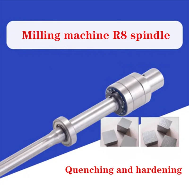 

1 Milling Machine Parts R8 Spindle + Bearing Assembly Lathe CNC Milling Machine New